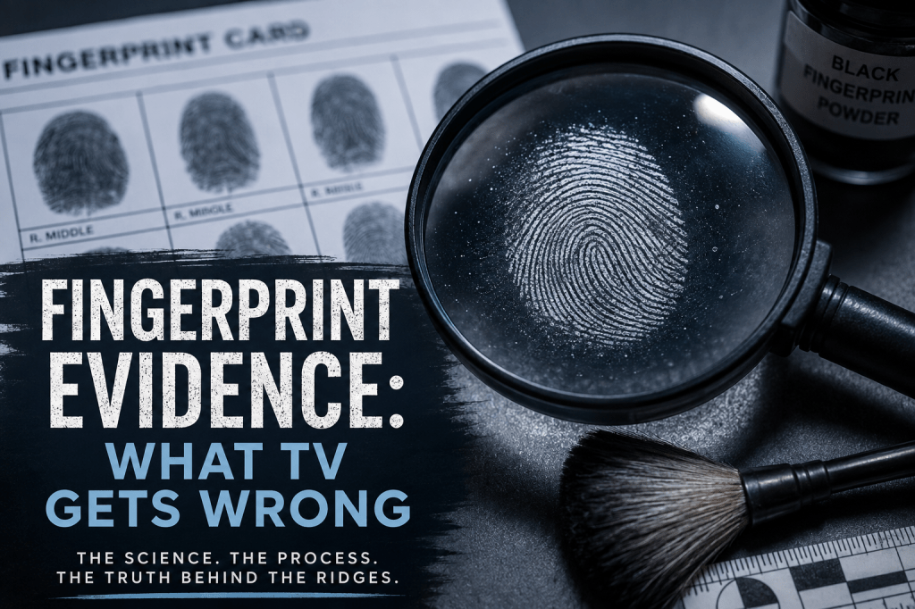 Fingerprint Evidence: What TV Gets&nbsp;Wrong