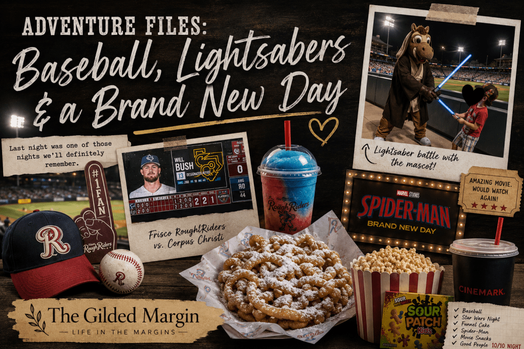 Adventure Files| Baseball, Star Wars & Spider-Man