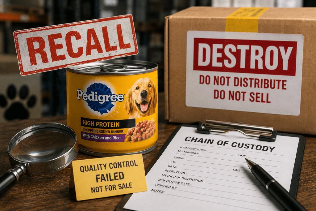 When Pet Food Becomes an Evidence Question: The Chain of Custody Behind a&nbsp;Recall