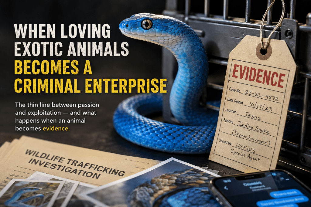 When Loving Exotic Animals Becomes a Criminal&nbsp;Enterprise